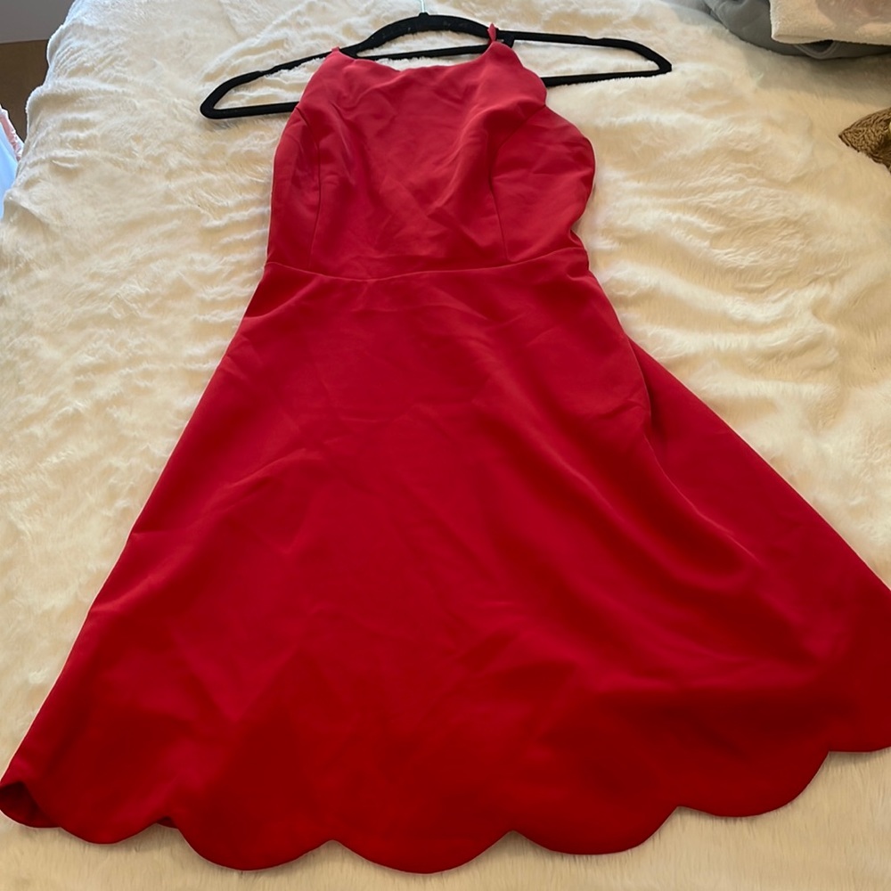 Red lulu’s mini dress